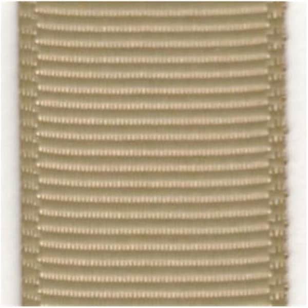 Papilion Papilion R074200160841100Y .63 in. Grosgrain Ribbon 100 Yards - Khaki R074200160841100Y - main
